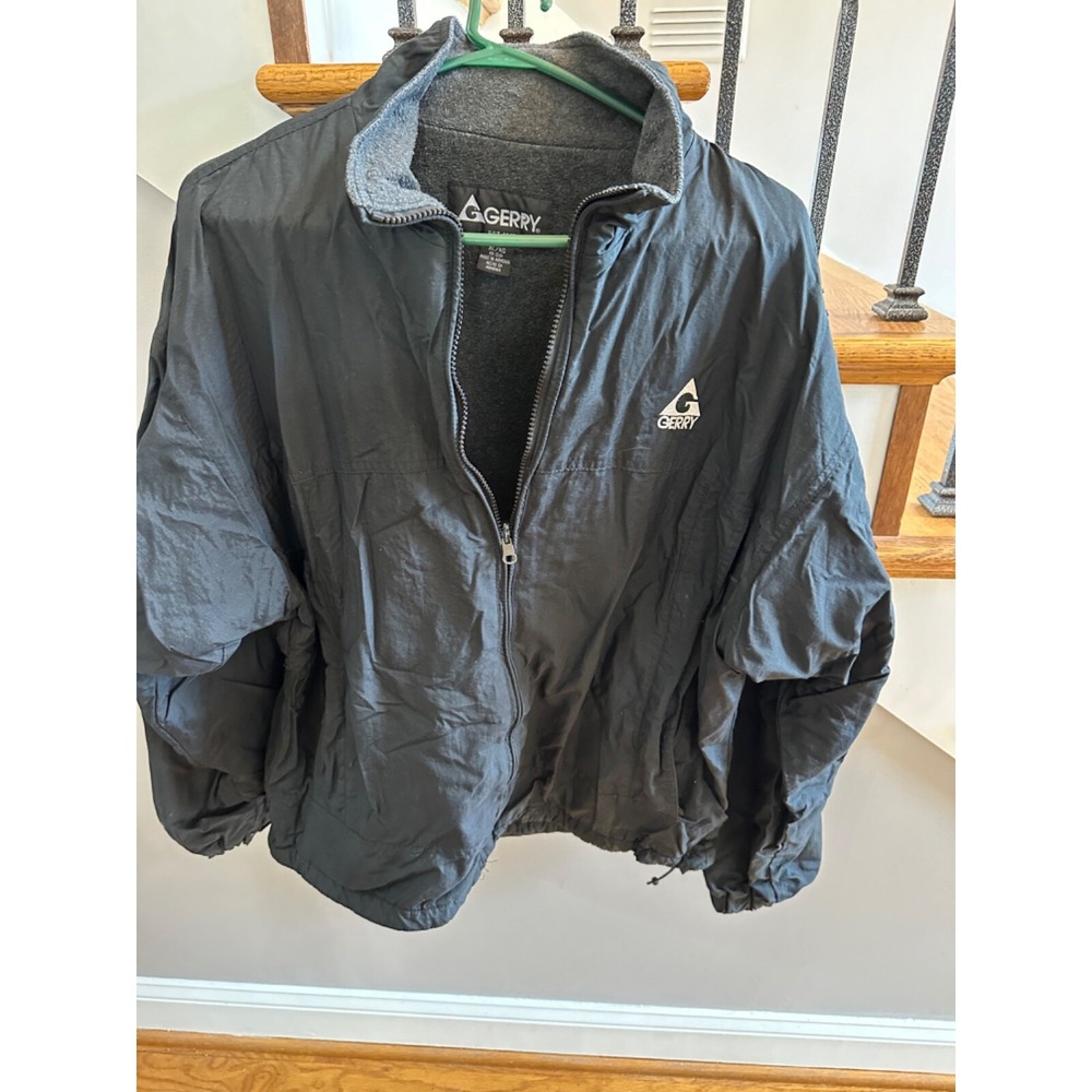 gerry black jacket windbreaker xl‎